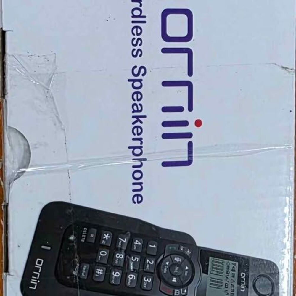 Ornin D1005 Cordless Phone Eco 1.6" LCD Caller ID Hands-Free